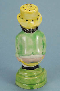 antique Staffordshire figure, pearlware figure, Staffordshire pottery,  Obadiah Sherratt, Roger Giles, Myrna Schkolne